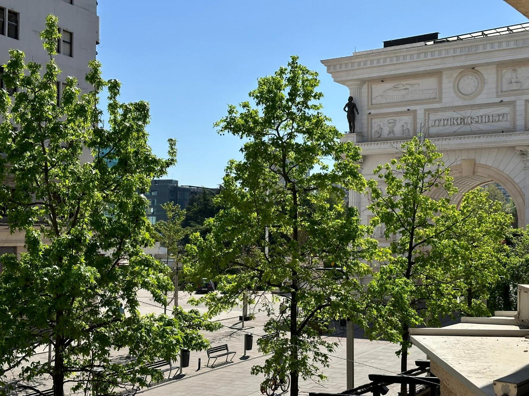 Skopje Plaza Apartment Eksteriør bilde