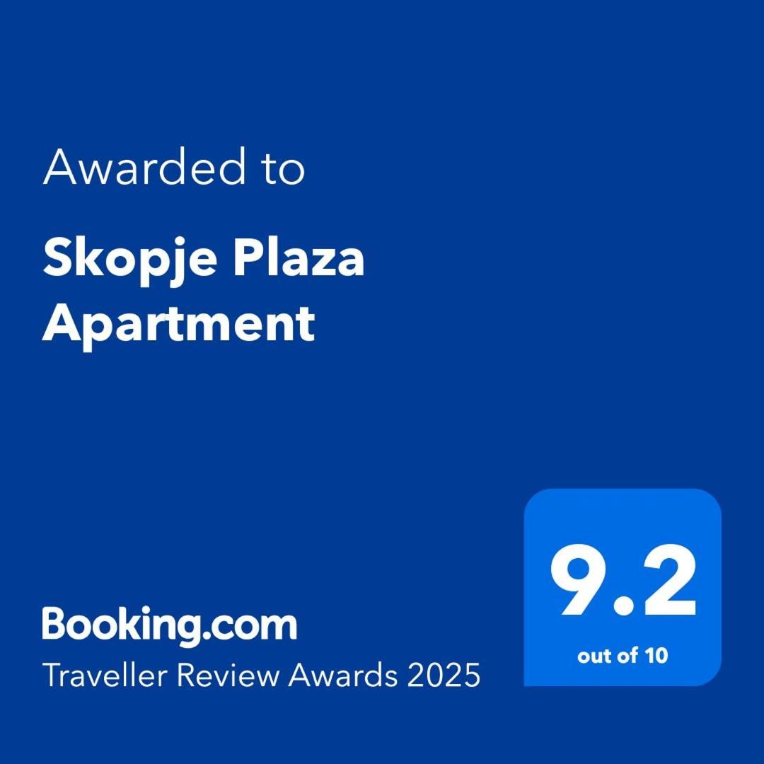 Skopje Plaza Apartment Eksteriør bilde